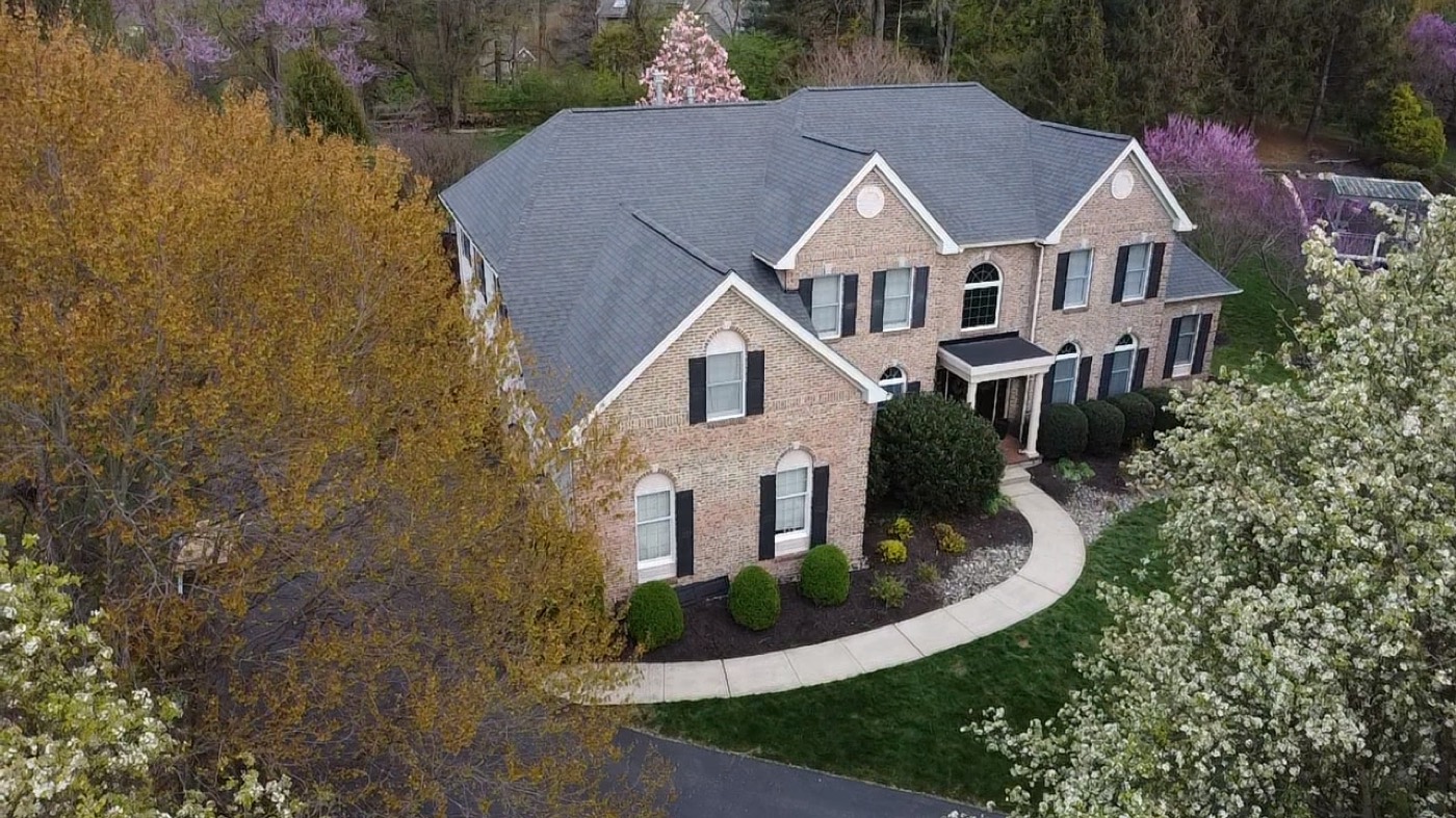 RightRoof Company residential roofing project