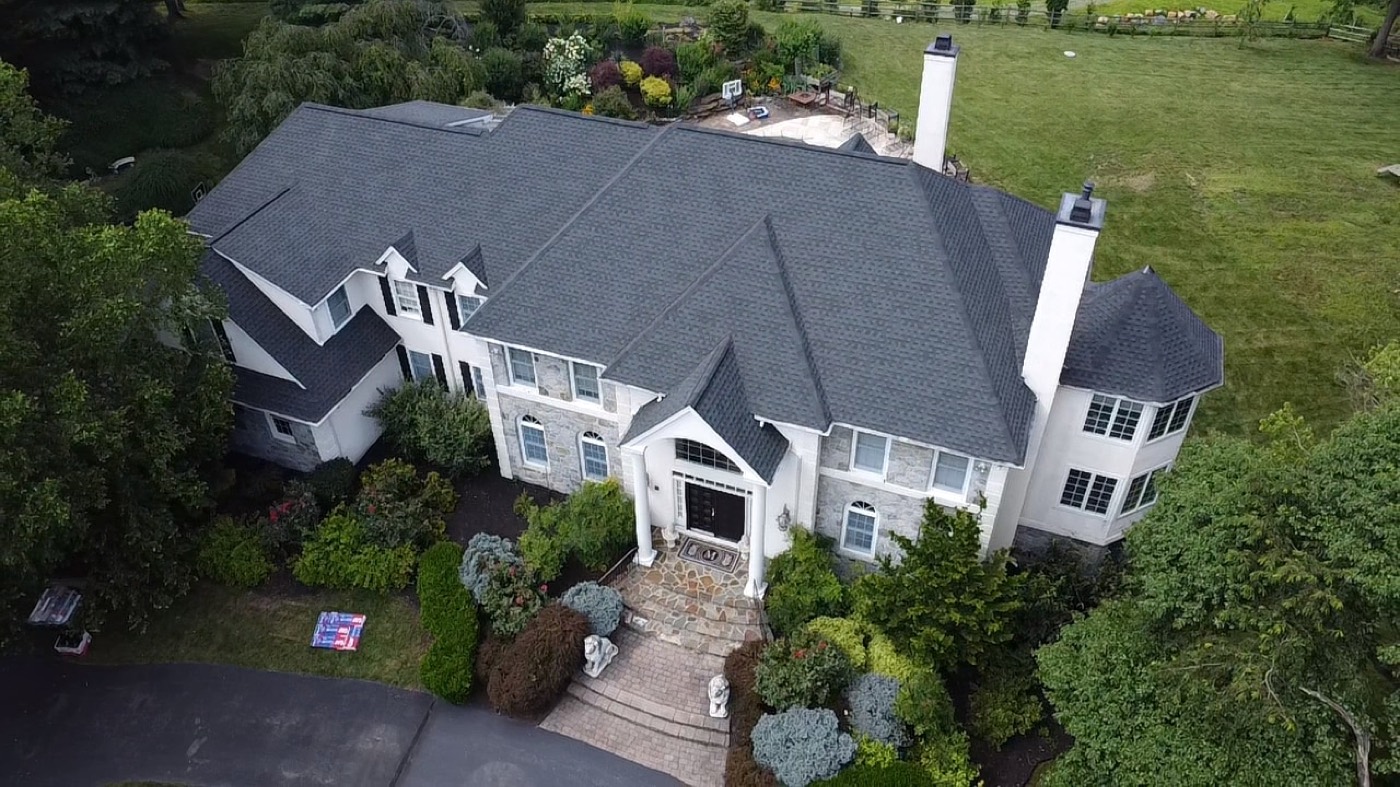 RightRoof Company residential roofing project