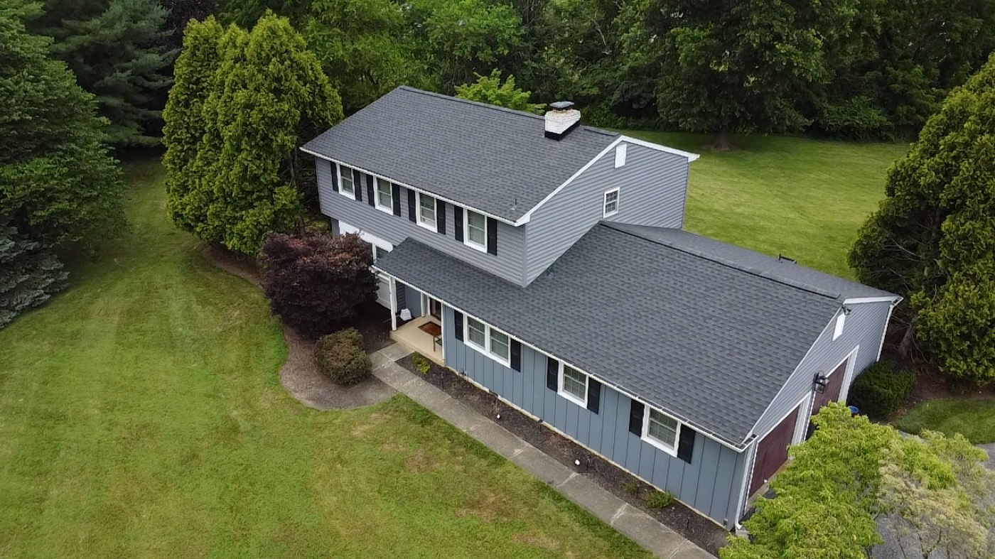 RightRoof Company residential roofing project