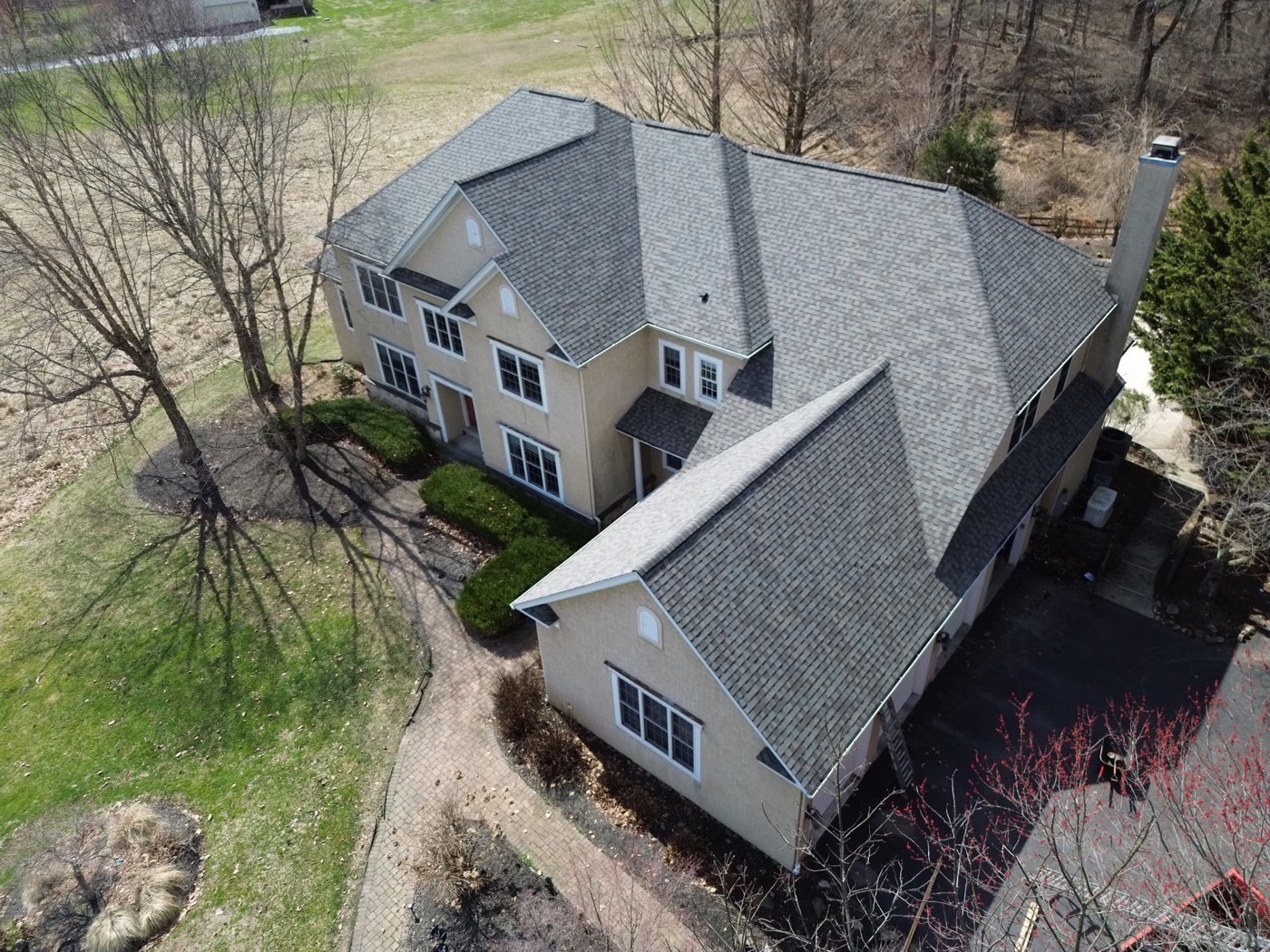 RightRoof Company residential roofing project